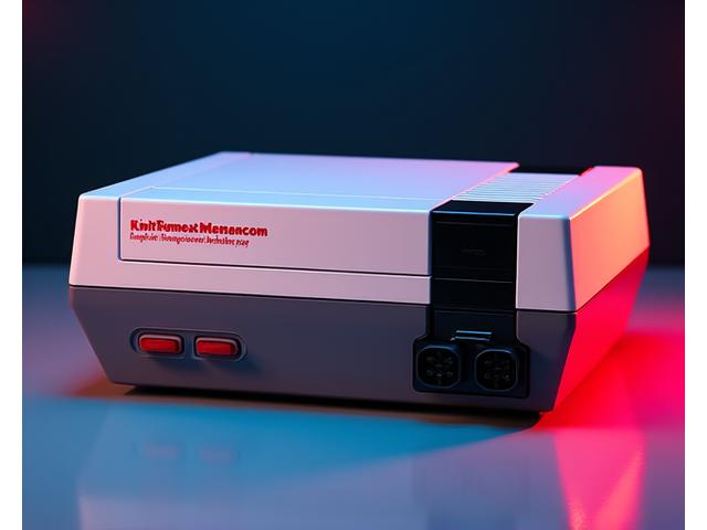 修理後のファミコン本体